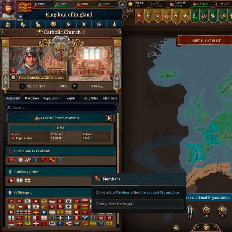Изображение игры Europa Universalis V Europa Universalis V - Steam ключ
